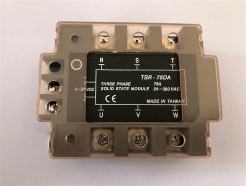 Relais semi-conducteur TSR-75DA 25A entrée 4-32V CC charge 24-380V AC