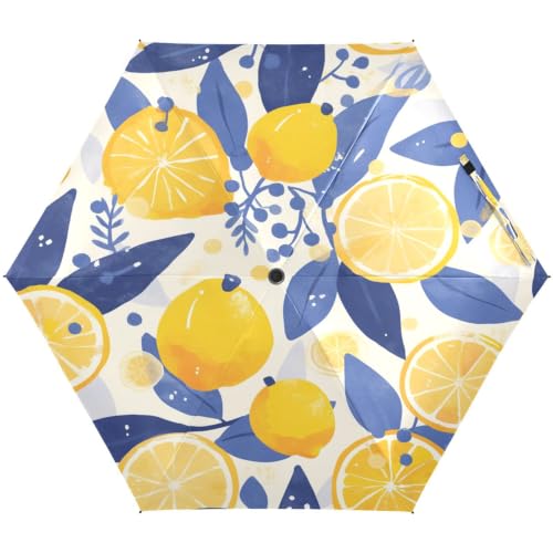 Parapluie pliable léger à motif fruitier pour la plage et les vacances