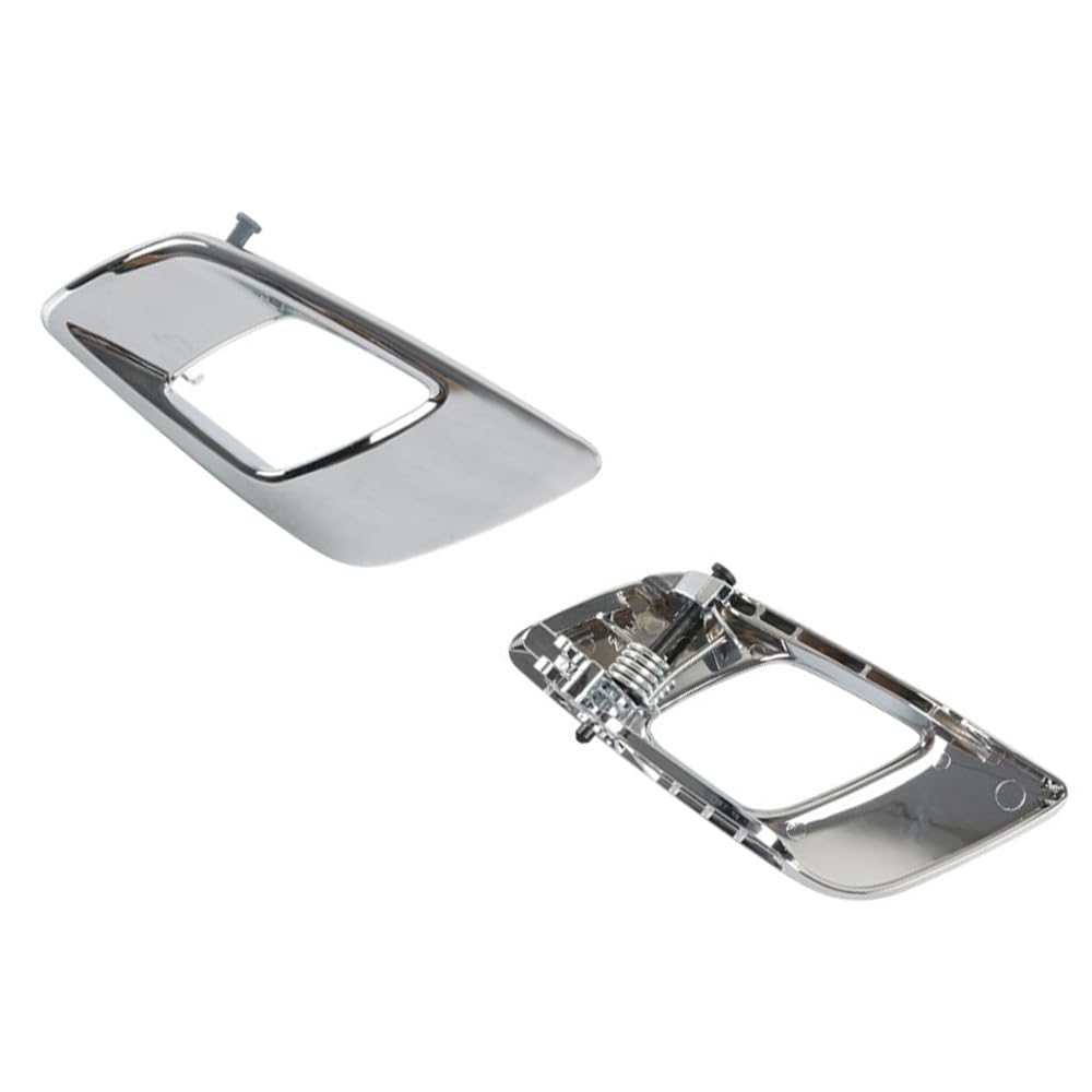 Maniglia interna per portiera auto, 1 paio di maniglie argentate per porte interne automobilistiche, compatibili con Ford Ranger T6 anno 2012-2021