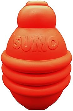 Sumo Rubber Play M Dog Toy Red