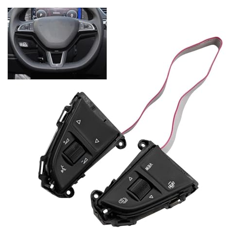 Touches de remplacement volant 3VD919719A avec commandes fluides