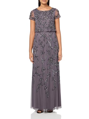 Image of Adrianna Papell Embellished Mikado Gown