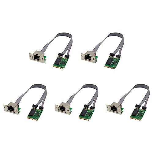Carte Réseau M.2 A + E pour réparer un port Ethernet en panne et retrouver le Gigabit RJ45