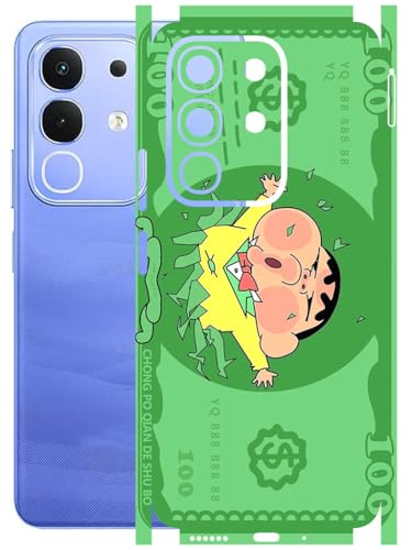 Image of AtOdds Mobile Skin Sticker Wrap | Compatible for VIVO IQOO Z10X (5G) | Scratchproof Matte Finish | Full Coverage for All Sides & Camera Protection (ShinDollar)