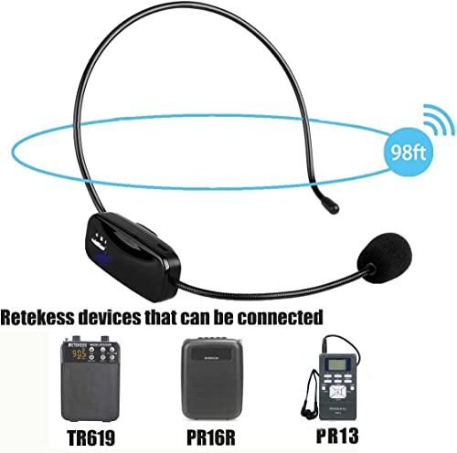 Retekess FY4430A-FY4305A10 Church Translation System With 1 Tr503 Fm Transmitter Headset And 10 Pr13 Fm Radio Receivers, Fm Listening System For Factory Museum School thumb #8