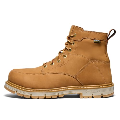 Image of KEEN Utility Men's San Jose 6 inch Alloy Toe Waterproof 90 Degree Heel Work Boots