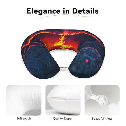 Almohada espuma viscoelástica U Neck 30 cm x 25 cm miniatura 4