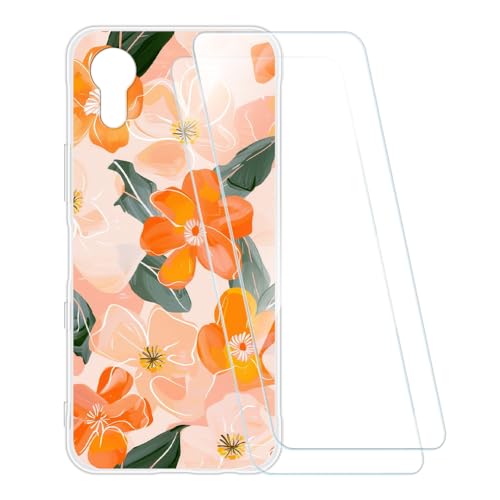 ESACMOT �v�����g�P�[�X + 2�������K���X�t�B���� Kyocera Digno SX5 �Ƃ̌݊�������, �Ռ��z���\�t�g�J�o�[ HD�N���A (�� 2)