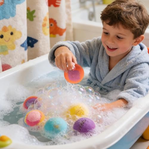 Relaxation bien-être à la maison grâce aux billes moussantes bain