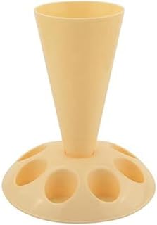 Piping Bag Holder Cake Decorating Pastry Tool with 8 Slots Nozzles, Plastic Pastry Bag Stand for Cake Decorating Kit E