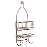 iDesign York Metal Wire Hanging Shower Caddy Thumb #3