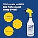 ZEP Professional Sprayer Bottle - 32 oz (Pack of 3) - HDPRO1 - Versatile Adjustable Nozzle Spray Bottles with a Fine Mist or Powerful Spray, Refillable for Diluted Concentrate