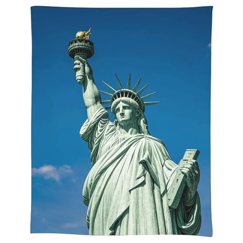 Nappe rectangulaire motif USA lavable pour table de salle à manger