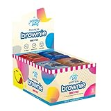 Prime Bites Protein Brownie from Alpha Prime Supplements, 16-17g Protein, 5g Collagen, Delicious Guilt-Free Snack,12 bars per box (Variety Pack)