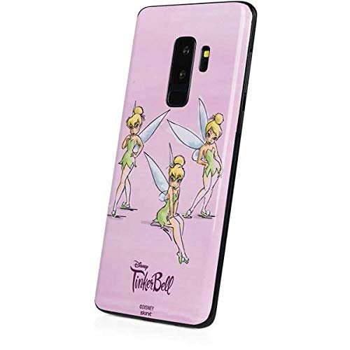 Skinit Decal Phone Skin Compatible with Galaxy S9 Plus - Officially Licensed Disney Tinker Bell Water Color Art Poses Design