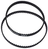 Podoy 814002-1 140xl Belts (2 Pack) Compatible with Sears Craftsman Disc Sander Toothed Replaces 113