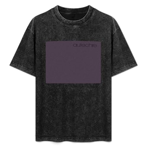 Photo de Autechre CD Cover Unisex T-Shirt Graphic Top Printed Tee Mens Black Shirt XL