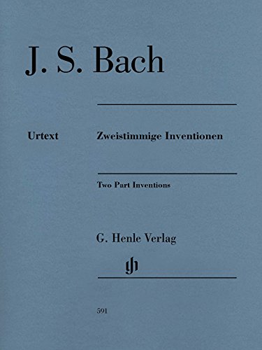Zweistimmige Inventionen für Klavier zu zwei Händen. Revidierte Ausgabe von HN 169