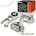 A-Premium 3PCS Engine Motor Mount Transmission Mount and Torque Strut Mount Set Compatible with Jeep BU Series Renegade 2015-2018 & Fiat 500X 2016-2018, 2.4L