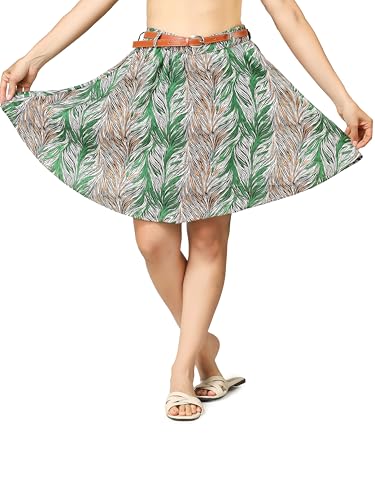 Image of Straight Stylish Comfortable Long Two Button Up Slit Dobby Denim Skirt for Women & Girls