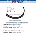 BESTORQ B125 Rubber V-Belt, Wrapped, Black, 128