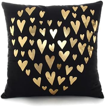 Miniatura 9 de Monkeysell almohada dorada de franela, funda de almohada para sillón, almohada lumbar para cintura, diseños de labios, amor, rompecabezas, piñas