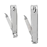 Givyahan Nail Clippers Set,Sharp Stainless Steel Toenails and Fingernails Clipper Cutter,Professiona