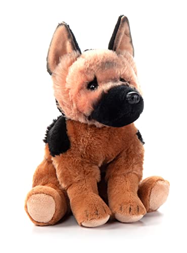 The Petting Zoo German Shepherd Dog Stuffed Animal Plushie, Gifts for Kids, Dog Plush Toy 12 inches