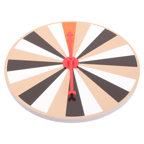 Hemoton DIY Game Wheel Rotating Prize Wheel for Boys and Girls Parties Indoor Games