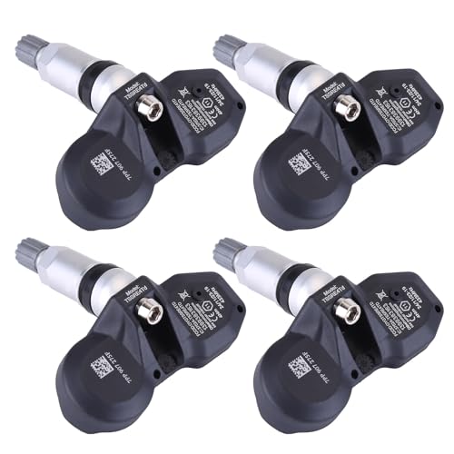 4PCS TPMS Reifendrucksensoren für Por-sche 991 997 A6 A8 Q7 R8 RDKS Reifen Sensor 7PP907275F Reifendrucksensor Reifendruckkontrolle Radsensor Reifendrucksensor Vorne und Hinten