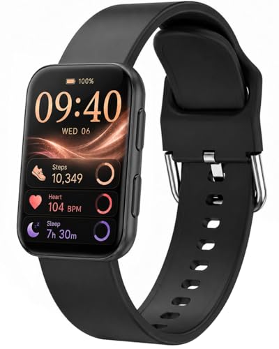 MorePro Health Fitness Tracker for Women Men, 24/7 Heart Rate Blood Pressure & Oxygen Monitoring,...
