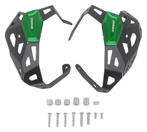 Couvercle protection moteur R1300GS finition aluminium vert