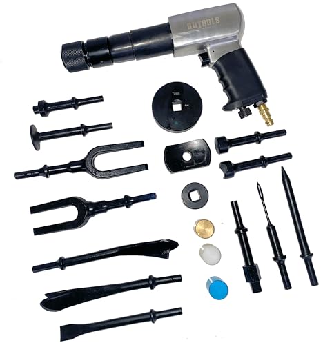 Vibrations Druckluftmeißel Druckluft Meißelhammer Schlaghammer Satz