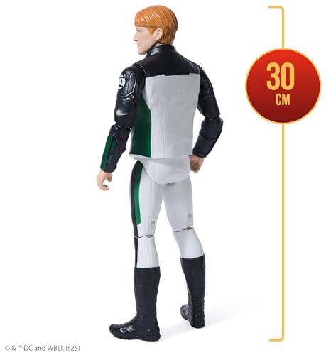 DC Comics - Figurine Green Lantern 30 Cm - Figurine Articulée Issue du Film Superman - Super Héros Et Super Vilain - Jouet À Collectionner - Cadeau Enfant - Jouet Enfant 4 Ans Et +