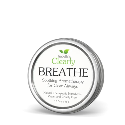 Isabella’s Clearly BREATHE Baume Poitrine Menthe et Eucalyptus 45 g