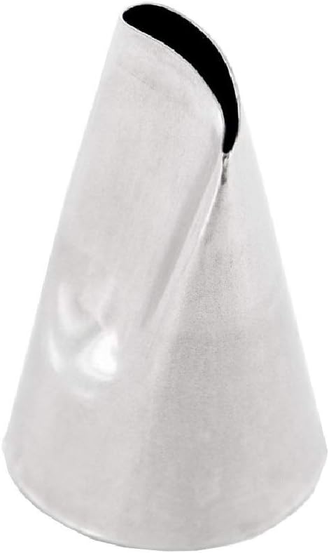 Pastry Tube, Stainless Steel, Large Rose Design 122-1