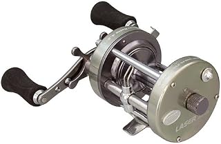 Lews Fishing LXLC60 Laser XL Baitcast Reel, 4.2: 1 Gear Ratio, 18.70" Retreive