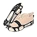 WOFASHPURET 4pairs Anti-Slip Ice Grippers Strap for All Shoe Types Durable Adjustable Crampons for Climbing Hiking and Outdoor Activities Lightweight Comfortable and Easy to Carry