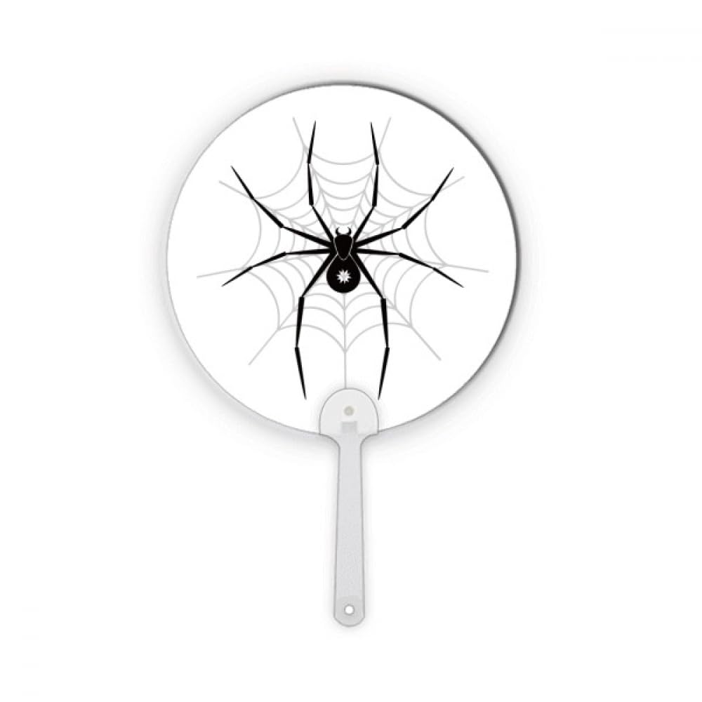 Araignée motif noir portable fan pour ventiler avec élégance