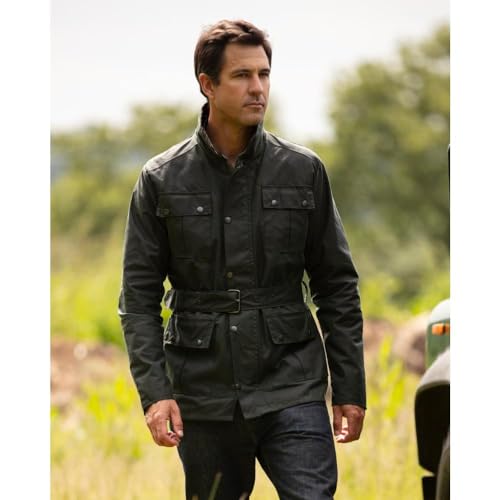 Walker and Hawkes - Men's Wax Grafton Motorcycle Jacket2