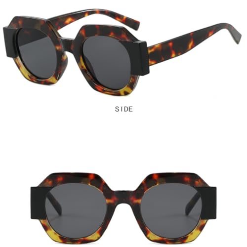Lunettes de soleil tendance et luxueuses style rétro chic UV400 - 4