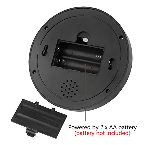 Pedkit Simulation Camera Fake Dummy Dome Security Camera Flashing Red Light (Black)