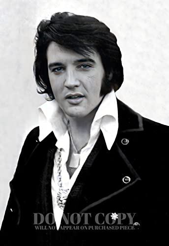 Photographie d'Elvis Presley 28x40 cm poster vintage Nixon Maison Blanche
