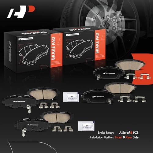 A-Premium Front and Rear Ceramic Brake Pads Compatible with Mazda by A-premium - Used condition - Image 7