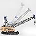 Ailejia Remote Control Truck Crawler Tower Crane Toy for Boys, 1/14 RC Truck Crane Construction Toy Tractor Digging Engineering Toy Construction Vehicle with Lights Sounds for Boys & Girls