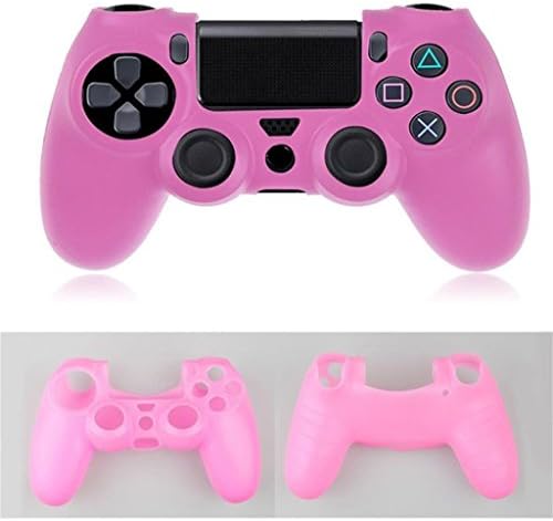 Sinfu 1x Silicone Rubber Skin Case Protective Durable for Playstation PS4 Controller (E)