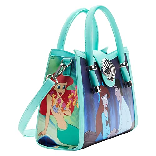 Loungefly Disney The Little Mermaid Princess Scenes Series Crossbody Bag4