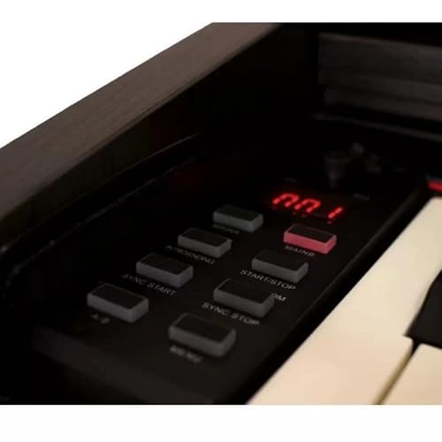 Piano Digital com 88 Teclas com Resposta ao Toque - Preto