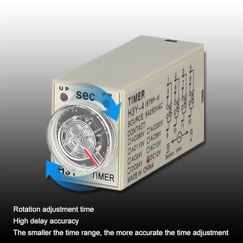 Relais H3Y-4 24V pour programmation de tableau électrique maison - 6