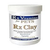 Rx Vitamins for Pets Rx Clay for Dogs & Cats - Helps Bowel Function & Normal Stools - Digestive Health - Powder 100g